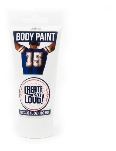 Pintura Corporal - Body Paint 100ml Tube - White