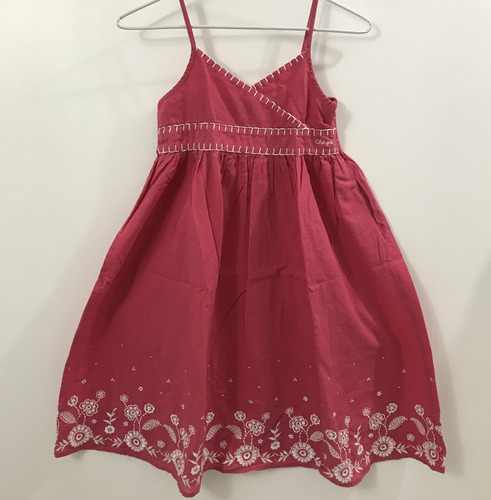 Vestido Niña Nena Cheeky Rosa Bordado Talle 10