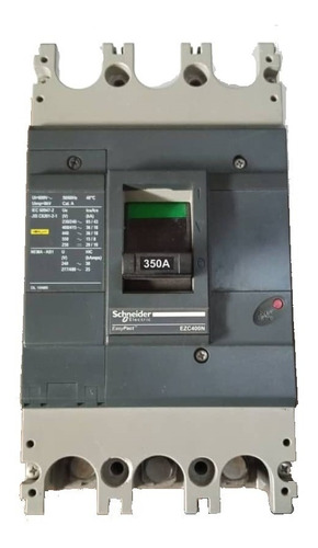 Breaker 3x350  Usado Schneider Electric. Bre-350s