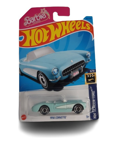 Hot Wheels 1956 Corvette Pelicula Barbie De Colección  