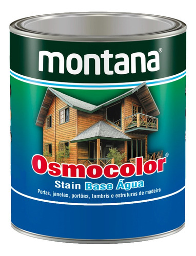 Osmocolor Stain Base Água Premium 900ml Montana Cores