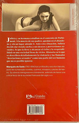 Imagen 6 de 6 de Julieta + Justina Marqués De Sade Envio Gratis