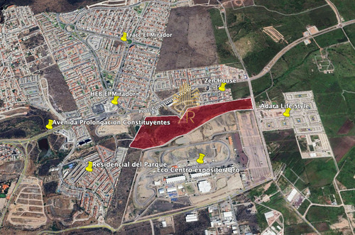 Macrolote Habitacional Con Factibilidad A Comercial Y De Servicios En Querétaro