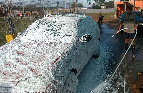 Shampoo Para Autos Cera Liquida Teflon Espuma Auto Lavado 20 Litros Crea Espuma Tipo Nieve Con Espumador Neumático