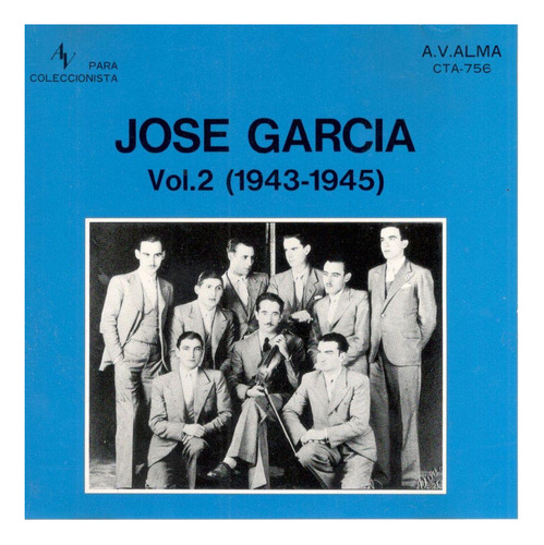 Cd Japonés José García Y Sus Zorros Grises - Vol 2 1943/1945 Estándar (Usado)