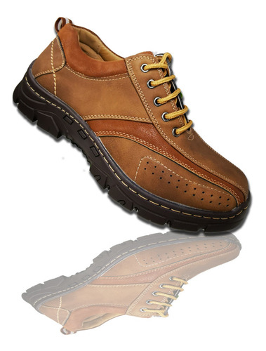 Zapatos De Hombre Casual Clásico Marron 894 -zapatillaschile
