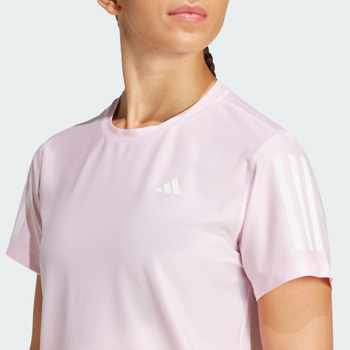 Polera adidas Running Own The Run Mujer Rosa Jd6433