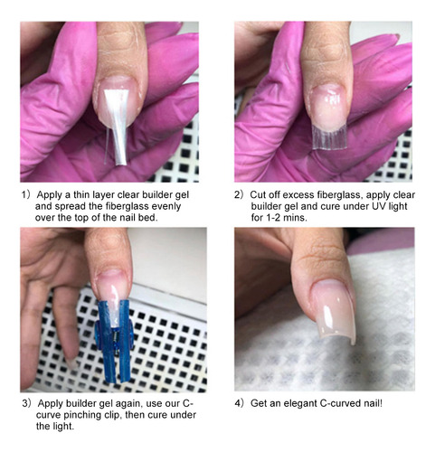 Pinzas Para Pellizcar Uñas, Pinzas Curvas Para Manicura, Her