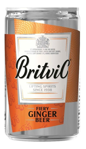 Ginger Beer Britvic Reino Unido Lata Pack X 18 Un X 150ml ! 