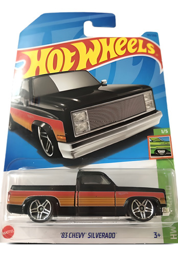 Hot Wheels ´83 Chevy Silverado Pickud 1/64 Hw Nuevo