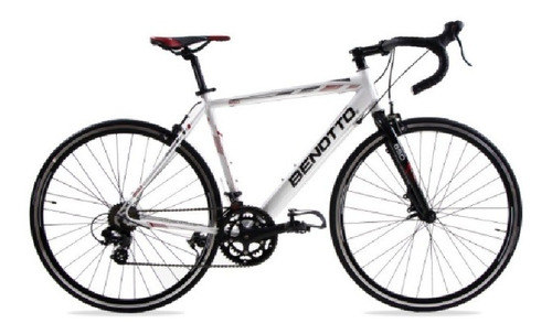 Bicicleta Benotto Ruta 850 R700 14v Aluminio Blanco/negro
