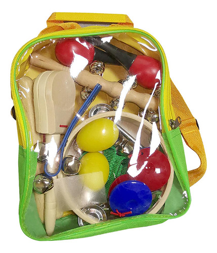 10x Conjunto De Instrumentos Musicales Bebé Percusión