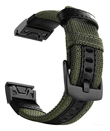 Correa De Reloj Nylon Para Garmin Fenix 5x/5x Plu