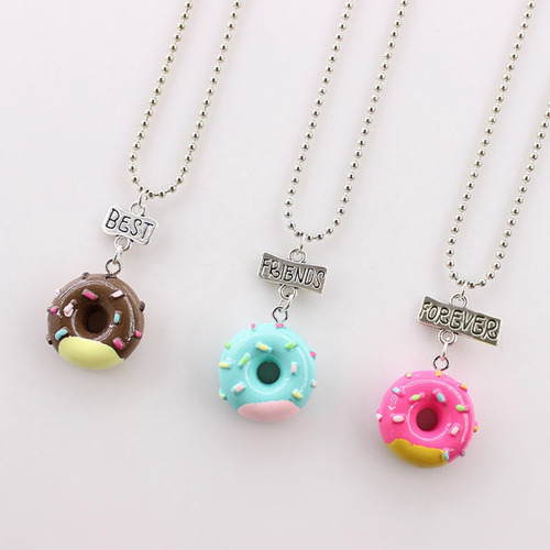 Juego De 3 Collares De La Amistad Para Niños Con Forma De Do