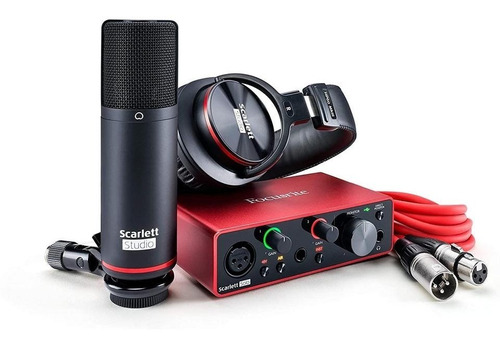 Focusrite Interfase Scarlett Solo Studio 3a Gen Px00097