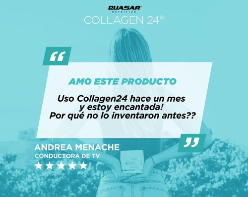 Imagen 6 de 10 de Colágeno Hidrolizado Collagen24® Quasar - Piel, Uñas, Pelo