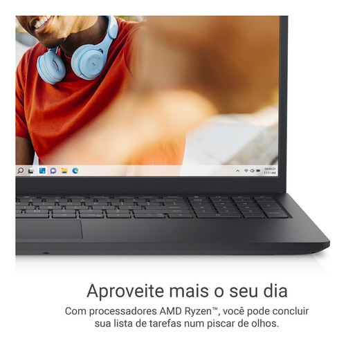 Notebook Dell Inspiron I15-a0507-m10p 15.6 Amd Ryzen 5 7 Gen