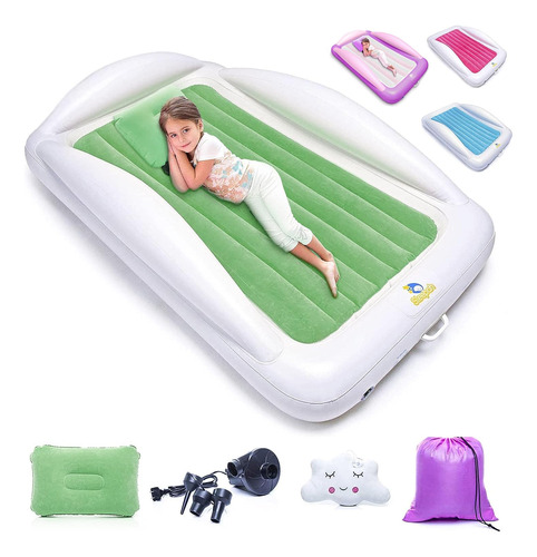 Sleepah Juego De Cama Inflable De Viaje Portátil Para Niñ.