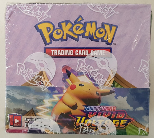 Imagen 1 de 1 de Caja Pokemon Tcg Vivid Voltage Nueva Y Sellada !!!