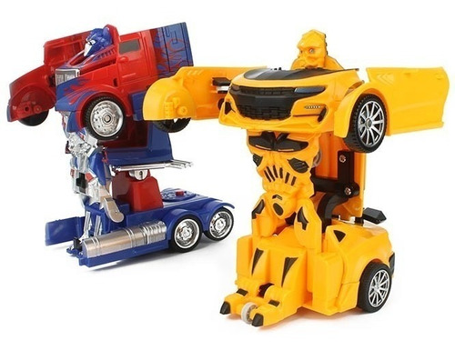 Vehículo Similar Transformers 15cms Bumblebee Optimus 