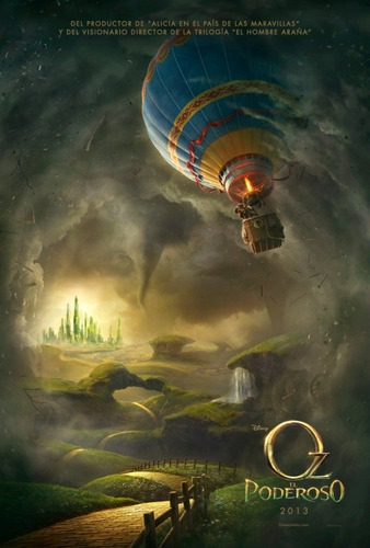 Poster Original Cine Oz El Poderoso (motivo 1)