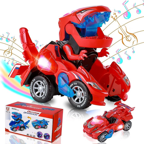 ~? Dinosaur Toys For Kids 3-5: Transformando Dinosaur Car To