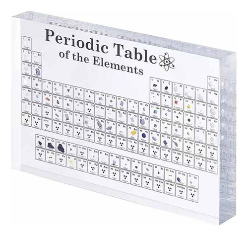 Tabla Periódica Con Cápsulas De Elementos Químicos