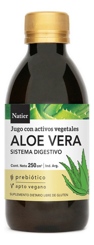 Natier Suplemento Jugo Aloe Vera Sistema Digestivo 250ml 3c