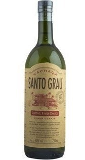 Cachaça Artesanal Santo Grau Cel. Xavier Chaves 750ml