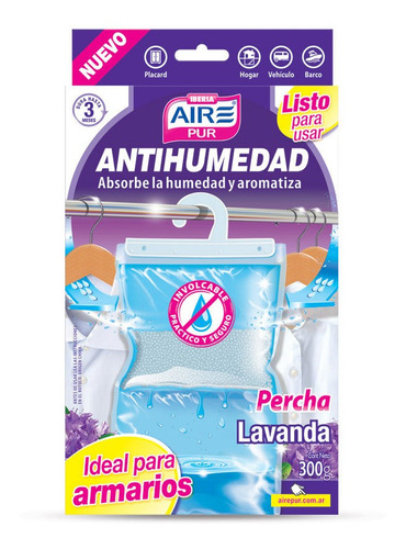 Aire Pur Percha Involc.lavanda 