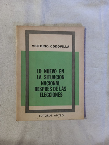 Lo Nuevo En La Situación Nacional - Victorio Codovilla