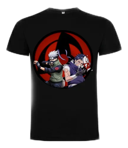 comprar Polera Obito Kakashi Hatake Naruto Shipudden %100 Algodón comprar Polera Obito Kakashi Hatake Naruto Shipudden %100 Algodón