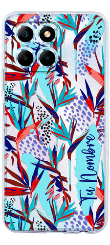 Funda Para Honor Para Mujer Flores Personalizada Nombre