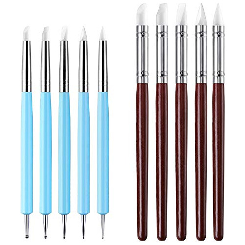 Silicone Clay Sculpting Tools, Polymer Modeling Clay Do...