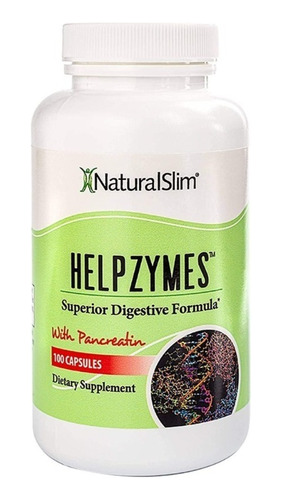 Naturalslim Helpzymes Enzimas Digestivas Con Pancreatin