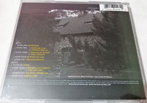 Dream Theater - Metropolis Pt. 2: Scenes From A Memory Cd (Usado)