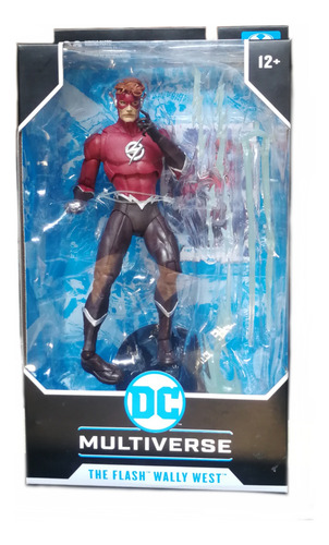 Figura De Acción The Flash Wally West Dc Multiverse
