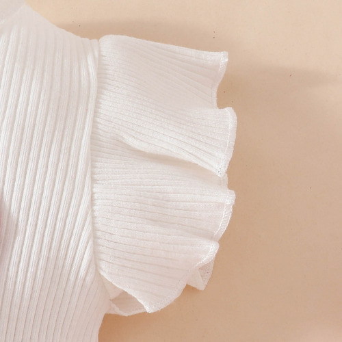Pantalones Cortos Sin Mangas De Color Liso A La Moda Para Ni
