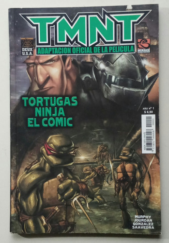 Tortugas Ninja-el Comic-adaptación Oficial D/l Película-tmnt