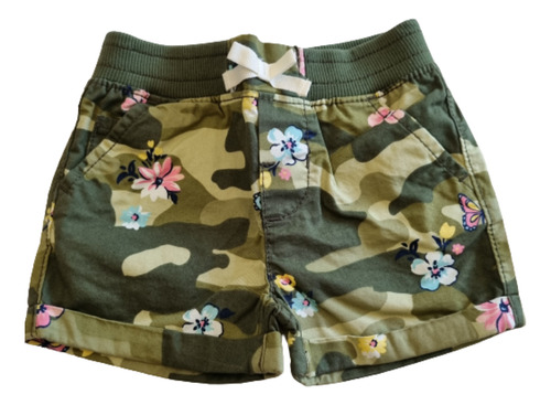 Shorts Carters - Borboletas E Flores