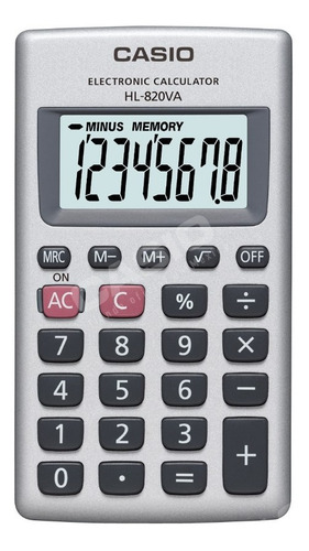 Imagen 1 de 3 de Calculadora Portátil Casio Hl-820va