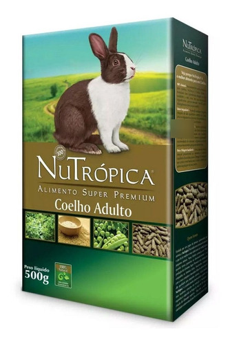 Ração Nutrópica Para Coelhos Adultos 500g