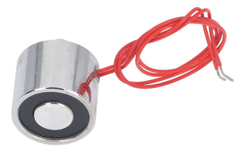Miniventosa Redonda De Hierro Puro Con Solenoide Electromagn