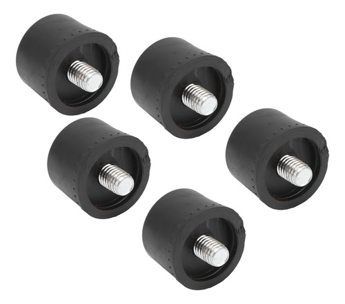 Martillos Negros Con Cabeza De Goma De Repuesto De 30 Mm, 5
