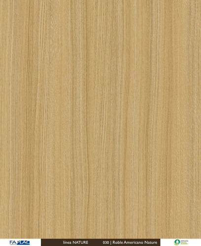 Imagen 3 de 5 de Melamina Mdf Faplac Roble Americano 18mm 1,83 X 2,75 Mts