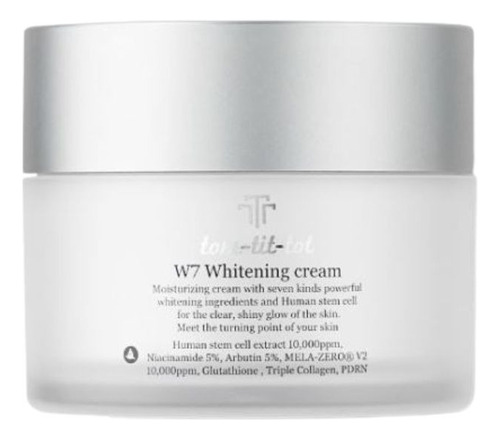 Tom-tit-tot W7 Whitening Cream 100 Ml Crema Aclarante