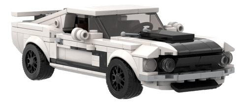 Modelo De Montaje Lego Ford Mustang Compatible