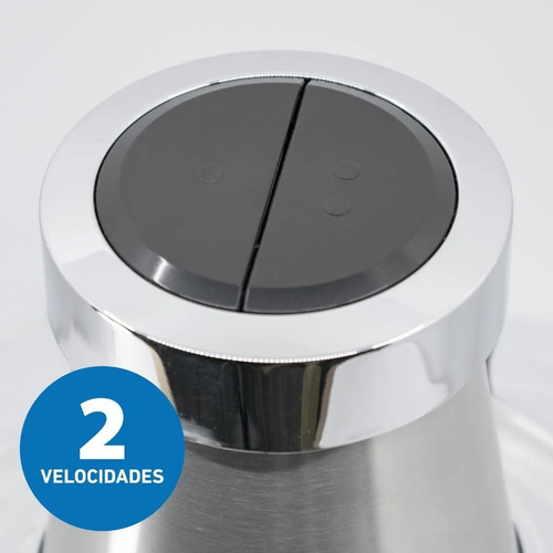 Imagen 3 de 5 de Picador Peabody Doble Cuchilla 350w Procesador 2l Acero Inox