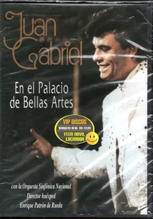 Dvd Juan Gabriel En El Palacio De Bellas Artes Lacrado Raro!