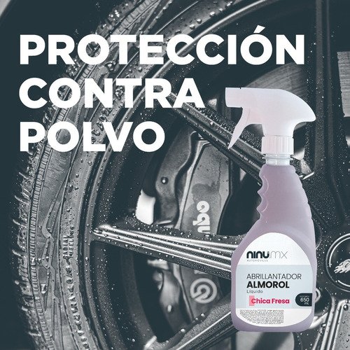 Imagen 5 de 5 de Abrillantador Almorol Autos Ninu 650 Ml Con Atomizador
